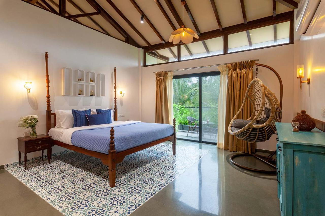 Villa Sereno By Stayvista - An Elegant And Entertaining Retreat Featuring A Swimming Pool, Outdoor Jacuzzi, Modern Interiors, And A Snooker Table 阿里巴格 外观 照片